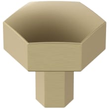Caliber 1-1/4 Inch Geometric Cabinet Knob