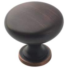 Everyday Heritage 1-1/4 Inch Diameter Mushroom Cabinet Knob - Package of 15