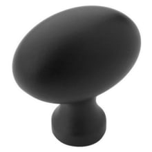 Vaile 1-3/8 Inch Oval Cabinet Knob