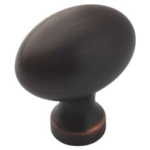 Allison Value 1-3/8 Inch Long Oval Cabinet Knob - Package of 25