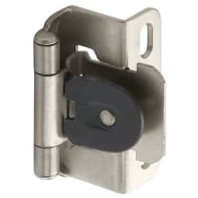 Functional 1/2 Inch Overlay Single Demountable Partial Wrap Hinge - Package of 25 Pairs (50 Hinges)