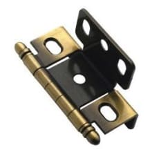 Functional 3/4" Door Thickness Full Wrap Full inset Hinges with Ball Tip - 10 Pack