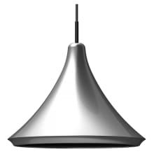 M + D Single Light 20" Wide Flared LED Pendant