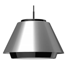 M + D Single Light 24" Wide LED Pendant with Duo Shade