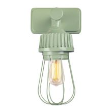 Retropolitan Single Light 17" Tall Outdoor Wall Sconce with Vintage Bar and Wire Lamp