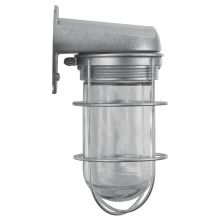 Easy Order RLM Single Light 10" Tall Outdoor Wall Sconce with Wire Glass Guard