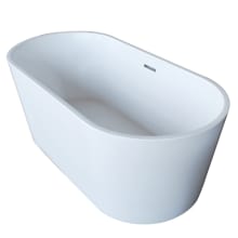 Dover 67" Acrylic Free Standing Soaking Tub - Includes Drain Assembly