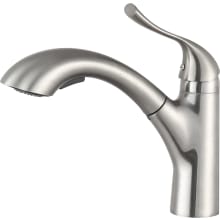 Navona 1.8 GPM Single Hole Pull Out Kitchen Faucet - Includes Escutcheon