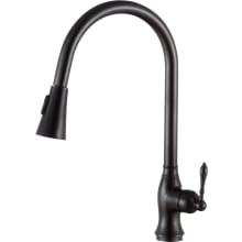 Rodeo 1.8 GPM Single Hole Pull Down Kitchen Faucet