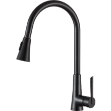 Tulip 1.8 GPM Single Hole Pull Down Kitchen Faucet