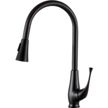 Meadow 1.8 GPM Single Hole Pull Down Kitchen Faucet