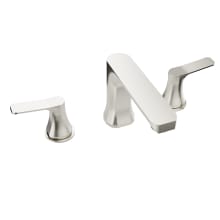 1.2 GPM Widespread Bathroom Faucet with Pop-Up Drain Assembly