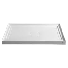 Fissure 48" x 36" Single Threshold Shower Base with Center Drain