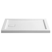 Forum 48" x 32" Single Threshold Shower Base with Reversible Drain