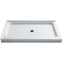 Vail 36" x 48" Double Threshold Shower Base with Center Drain