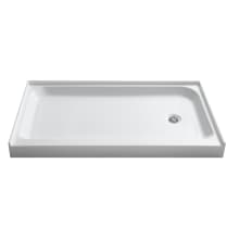 Tier 36" x 60" Single Threshold Shower Base with Right-Side Drain