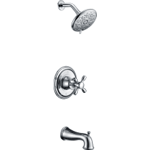 Mesto Tub and Shower Trim Package with Multi-Function Rain Shower Head