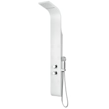Lyric Thermostatic and Pressure Balanced Shower Panel with Shower Head, Hand Shower, Bodysprays, Hose, and Valve Trim – Less Rough-In Valve