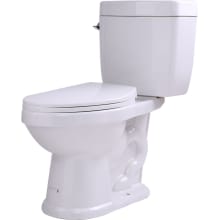 Talos 1.28 GPF Two-Piece Elongated Comfort Height Toilet - Seat Included