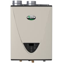 10 GPM Condensing Ultra Low NOx Natural Gas Indoor Tankless Water Heater with 199000 Maximum BTU Input - Family of 4-5