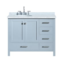 This vanity top features an integral backsplash to help prevent water damage to your wall and vanity back, as well as to provide a finishing touch to your. 42 inch vanities faucetdirect com