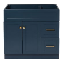 Hamlet 36" Single Free Standing Vanity Cabinet Only - Less Vanity Top