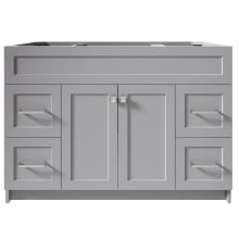 Hamlet 48" Single Free Standing Vanity Cabinet Only - Less Vanity Top