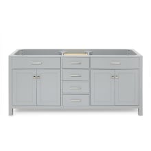 Bristol 72" Double Free Standing Vanity Cabinet Only - Less Vanity Top