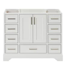 Stafford 43" Single Free Standing Vanity Cabinet Only - Less Vanity Top