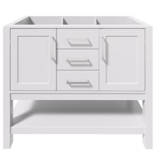 Bayhill 42" Single Free Standing Vanity Cabinet Only - Less Vanity Top