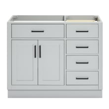 Hepburn 42" Single Free Standing Vanity Cabinet Only - Less Vanity Top