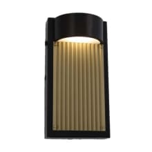 Las Cruces Single Light 9" Tall LED Outdoor Wall Sconce