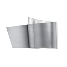 H2O Single Light 8" Wide Integrated LED Bathroom Sconce with Quattro Dimming