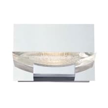 H2O Single Light 7" Wide Integrated LED Bathroom Sconce with Quattro Dimming