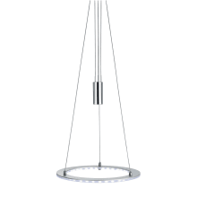Toronto 15" Wide Integrated LED Ring Chandelier