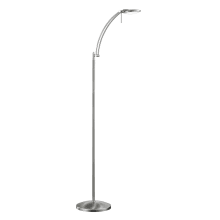 Dessau Single Light 51" Tall Integrated LED Arc Floor Lamp