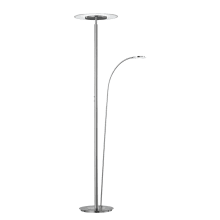 Tampa 2 Light 71" Tall Integrated LED Torchiere Floor Lamp