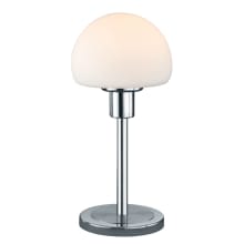 Wilhelm Single Light 12" Tall Integrated LED Buffet Table Lamp