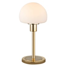 Wilhelm Single Light 12" Tall Integrated LED Buffet Table Lamp