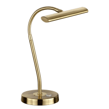 Curtis Single Light 13-3/4" Tall Integrated LED Swing Arm Desk Lamp
