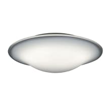 Milano Single Light 14-1/4" Wide Integrated LED Flush Mount Ceiling Fixture with Quattro Dimming