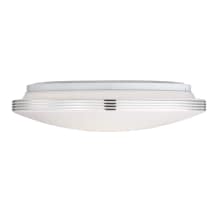 Apart Single Light 16-1/2" Wide Integrated LED Flush Mount Ceiling Fixture with Quattro Dimming