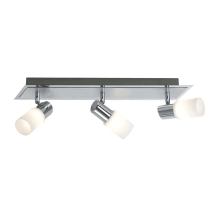 Dallas 3 Light 19-3/4" Wide Integrated LED Accent Light Linear Ceiling Fixture with Quattro Dimming