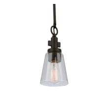 Clarence Single Light 5-1/2" Wide Mini Pendant