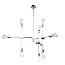 Tribeca 9 Light 35" Wide Abstract Sputnik Chandelier