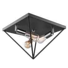 Artistry 3 Light 14" Wide Flush Mount Ceiling Fixture