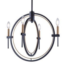 Anglesey 4 Light 22" Wide Ring Chandelier
