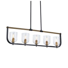 Cheshire 5 Light 40" Wide Linear Pendant