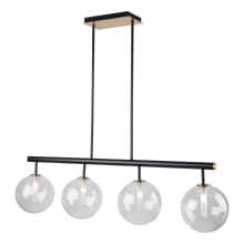 Aurelia 4 Light 43" Wide Linear Chandelier