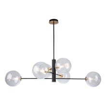 Aurelia 6 Light 48" Wide Sputnik Chandelier